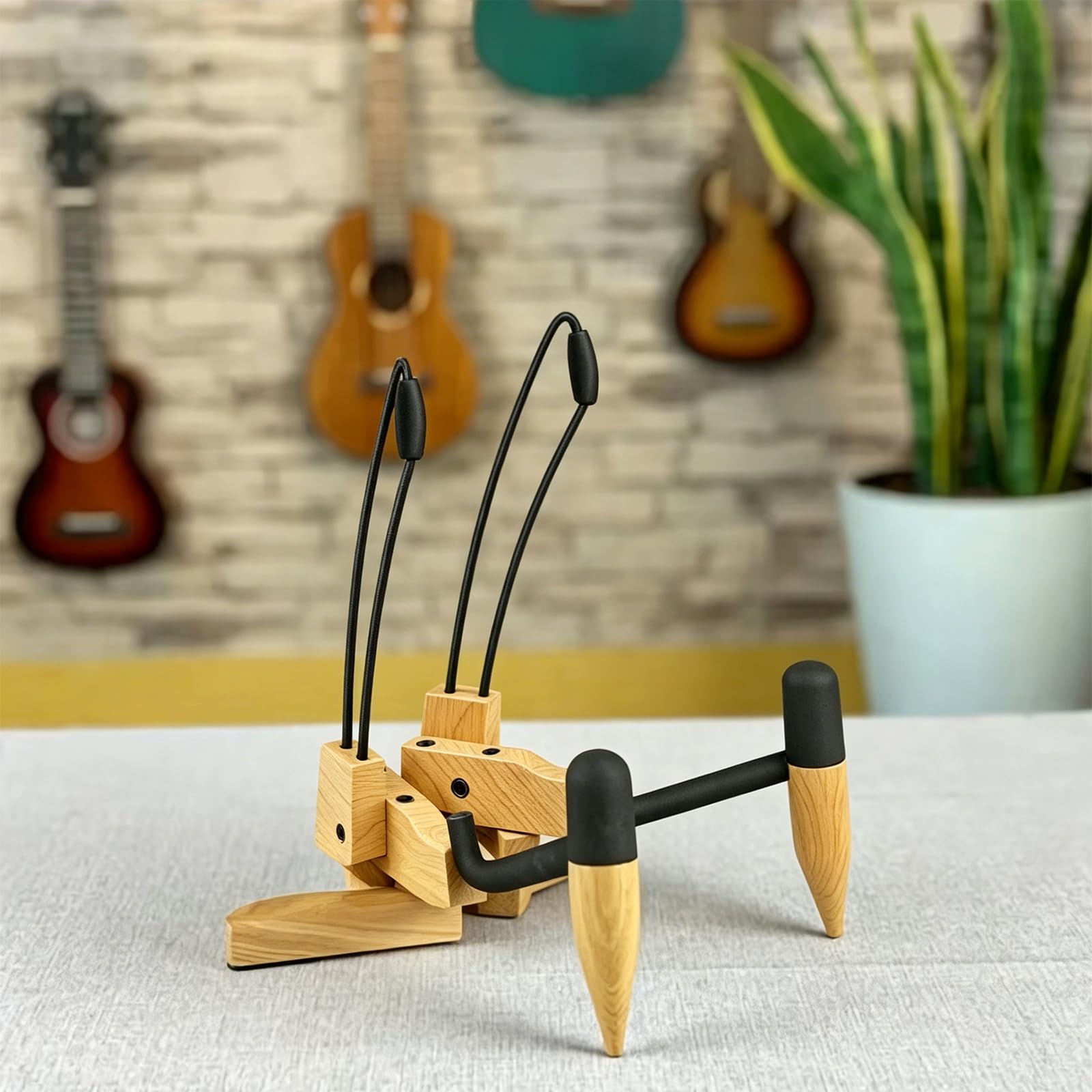 MUSO Guitar Stand , Guitar Stand Floor for Acoustic Guitar, Electric Guitar, Bass Guitar, Cello Compact and Portable Storage, Travel Stand, Home, Studio, or Concert Use