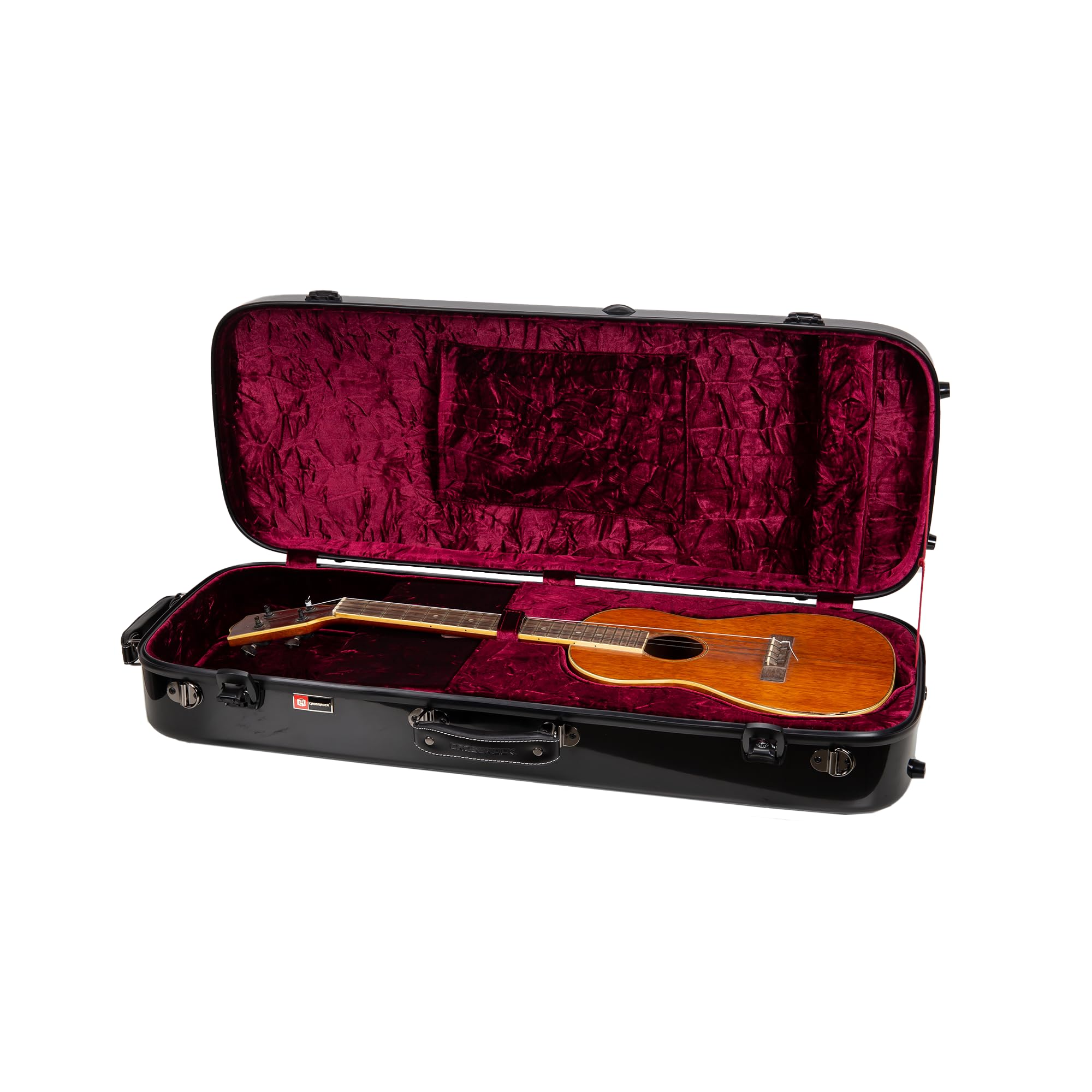 Crossrock Fiberglass Cello Case with Wheels | Fits 4/4 Full-Size Cellos – Yellow Hardshell with Music Pouch, Combination Lock Backpack Straps, 3 Handles - Yellow (CRF2020CEFYL)
