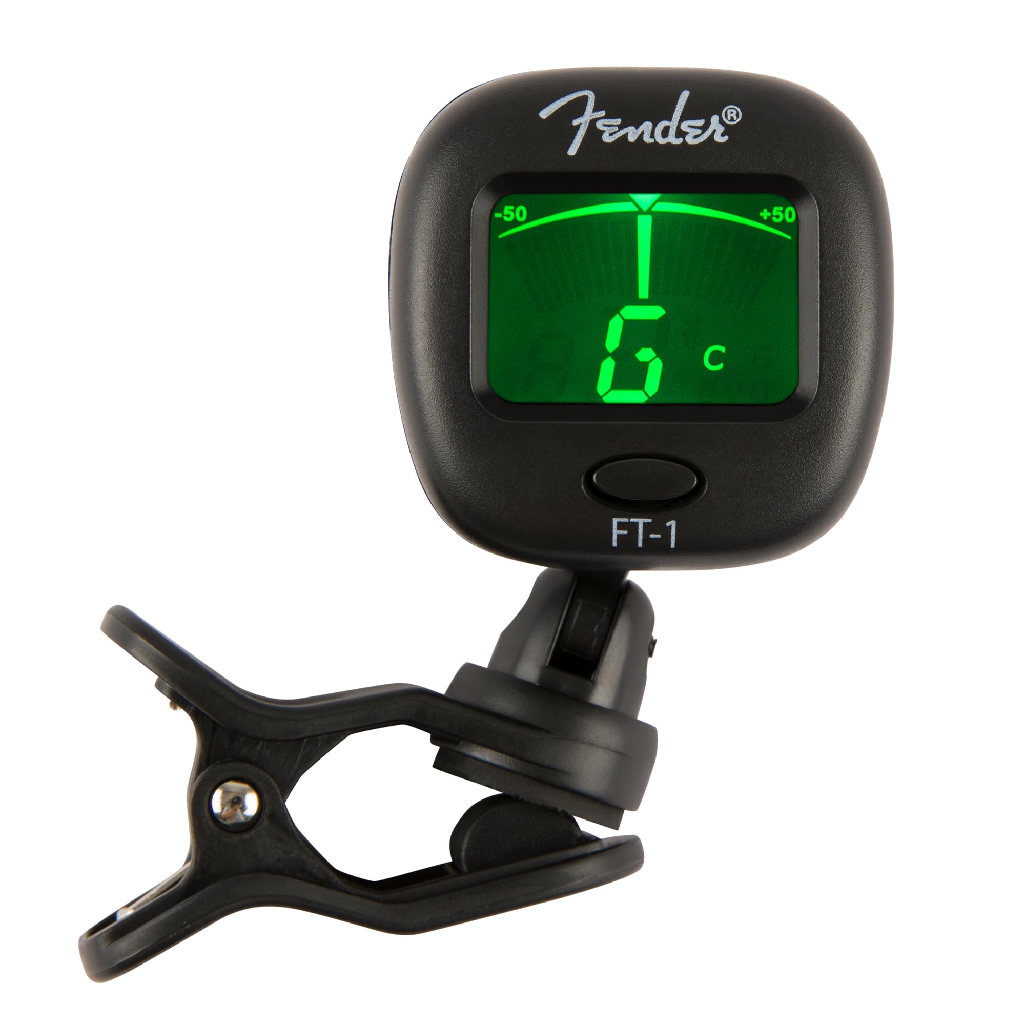 Fender FCT-2 Professional Multi-Instrument Clip-On Tuner for Guitar, Bass, Ukulele, and Violin