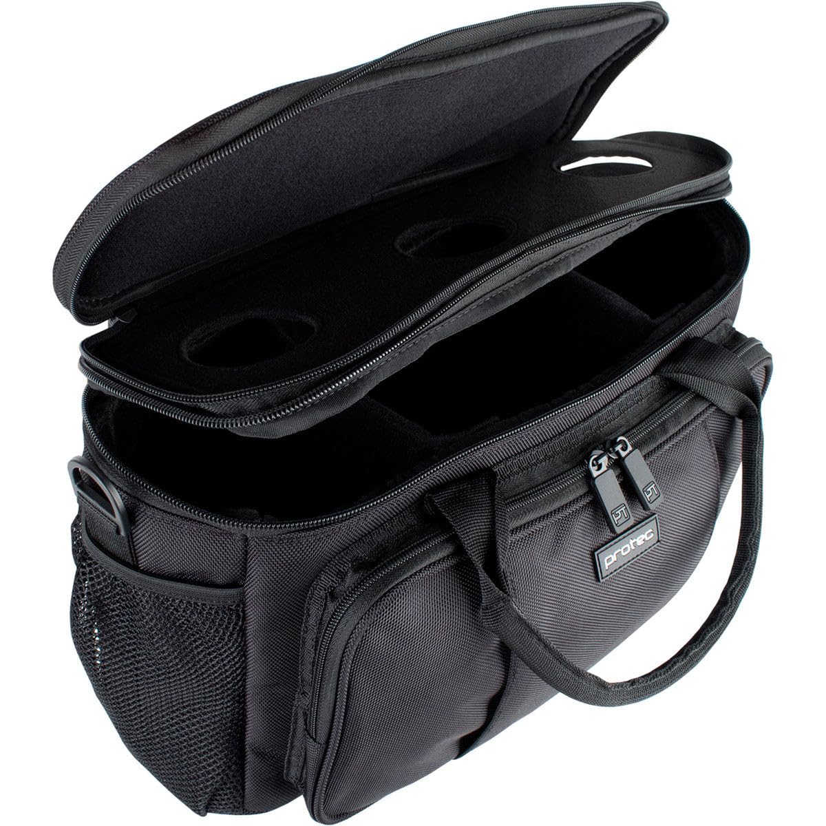 Protec Trumpet Mute Bag with Modular Walls & Mutes Holder, 6-Pack (Model M408)