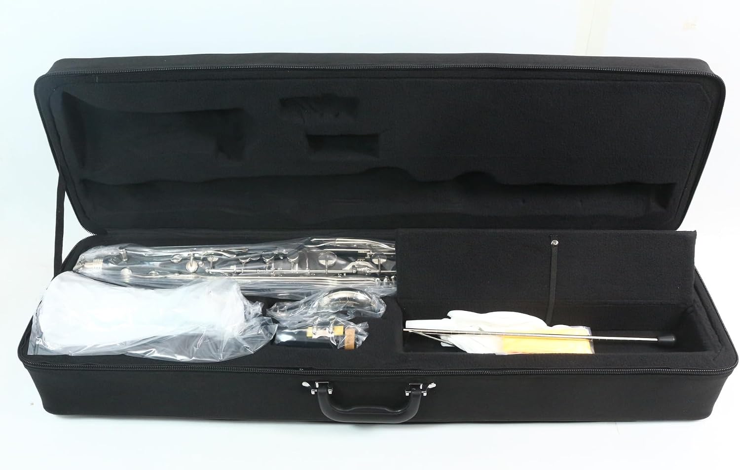 Advance Bass Clarinet Low E Bb flat synthetic wood Professional Level Easy blowing