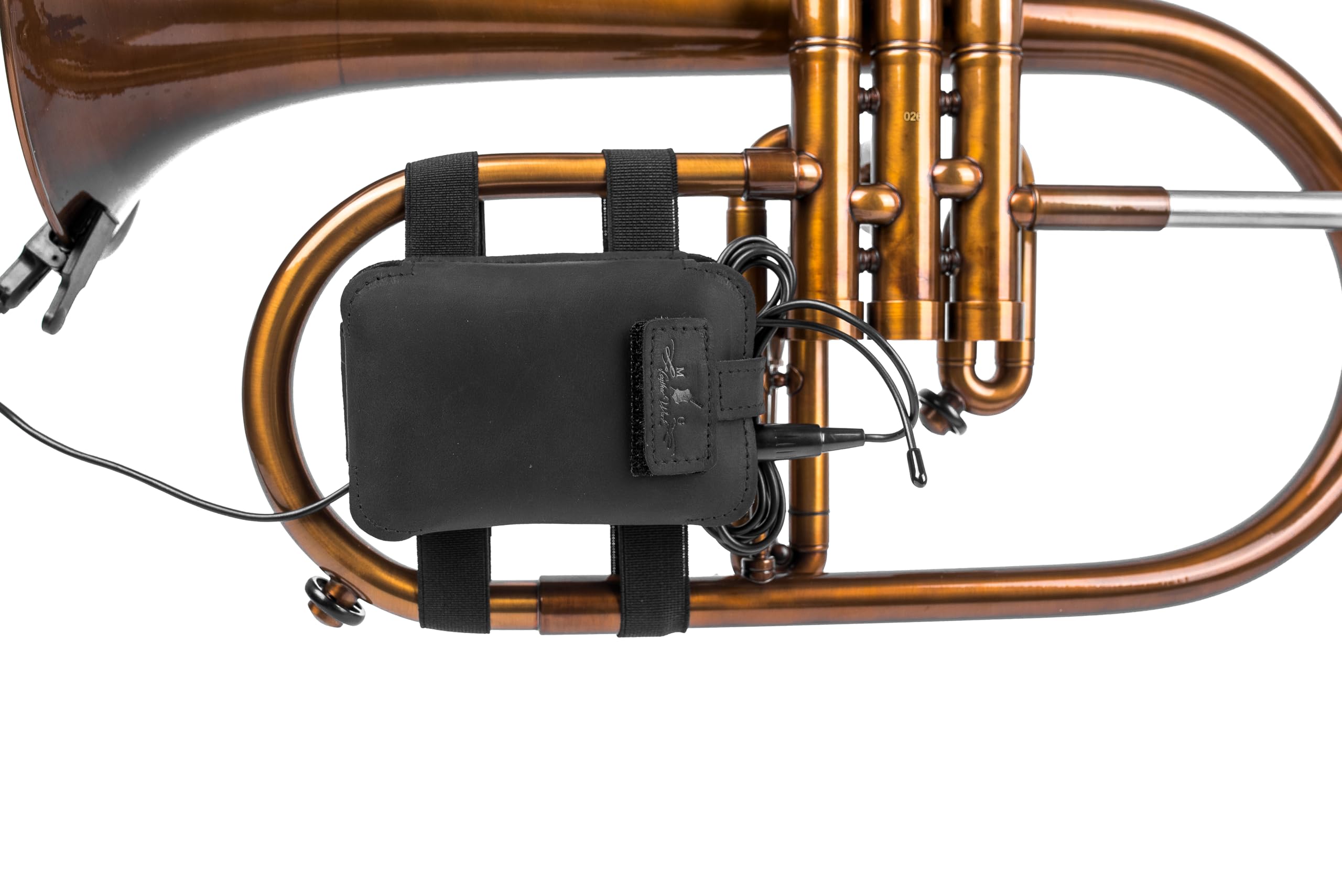 Trombone Mic Transmitter Pouch | Wireless Bodypack Holder for Stage, Studio & Live Performance