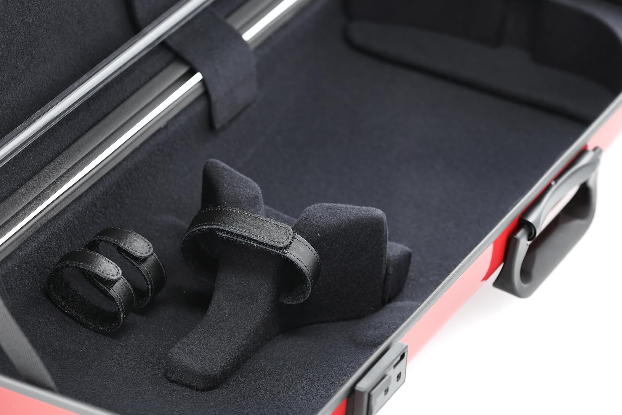 GEWA AIR 2.1 Violin Case Black High Gloss with Additional Side Handle Made in Germany