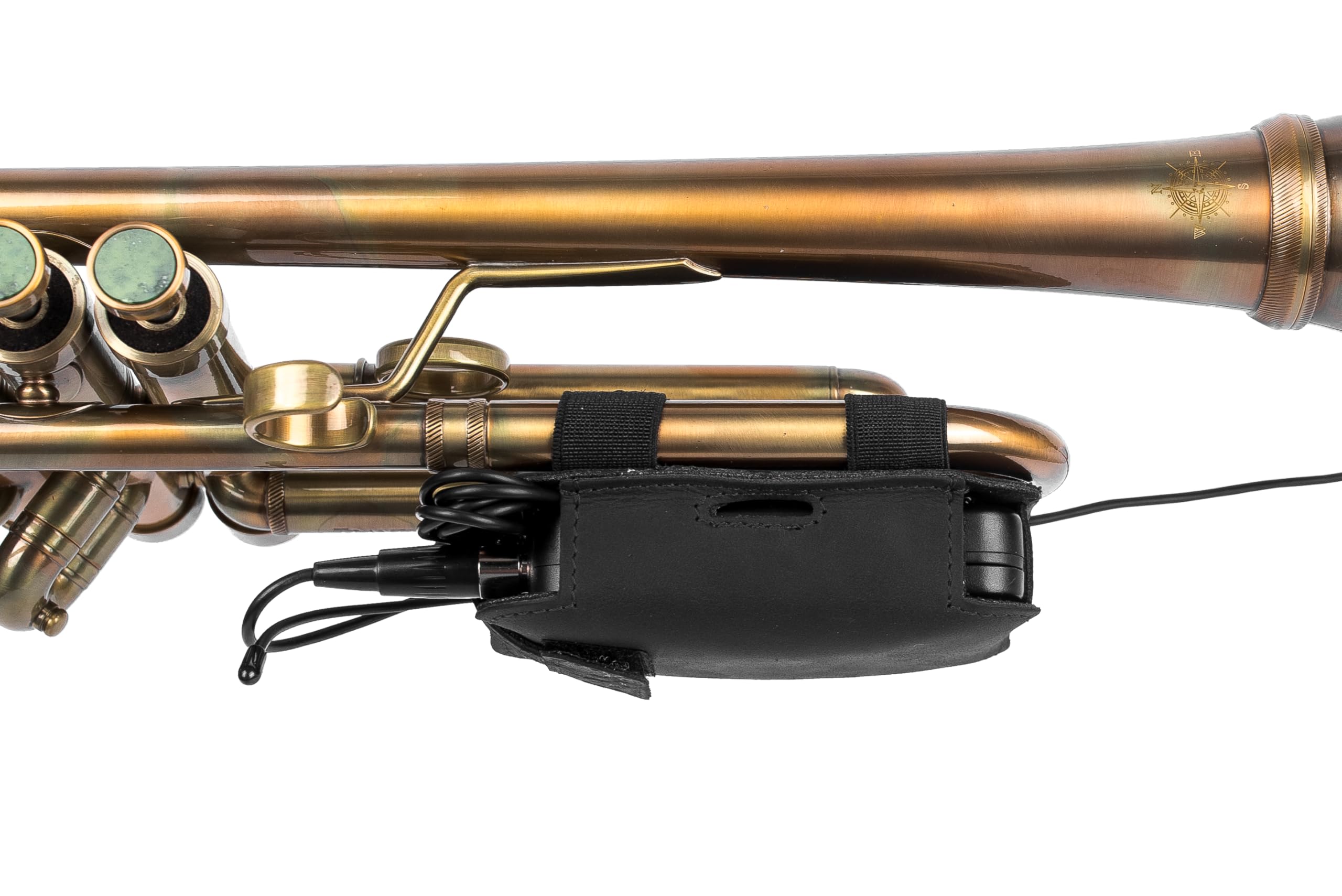 Trombone Mic Transmitter Pouch | Wireless Bodypack Holder for Stage, Studio & Live Performance