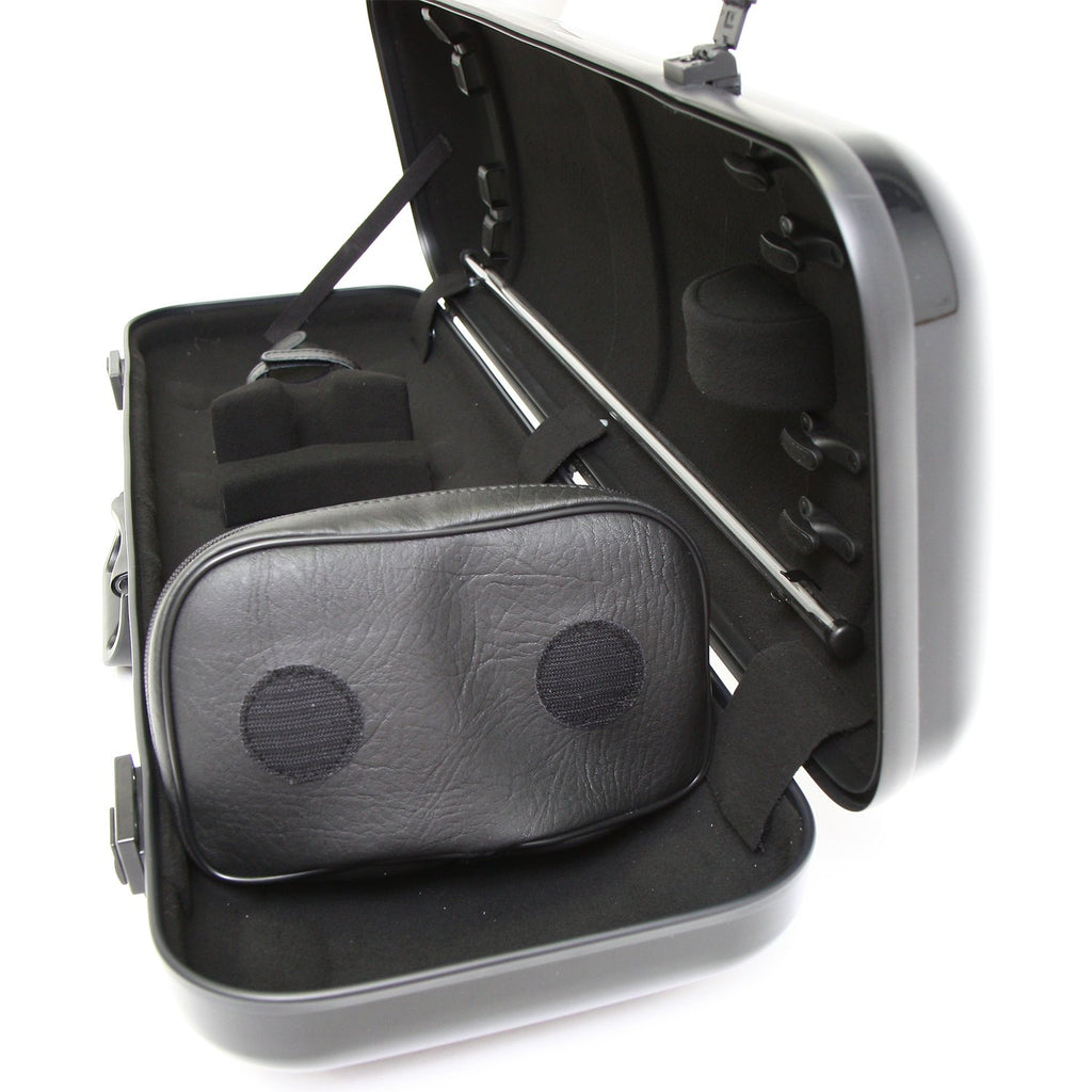 GEWA AIR 2.1 Violin Case Black High Gloss with Additional Side Handle Made in Germany
