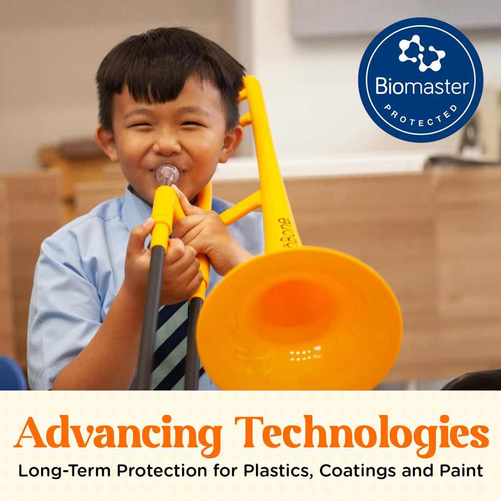 pBone Bb Plastic Trombone - Lightweight pInstruments Design with Ergonomic Grip - Includes Mouthpieces & Carrying Bag - Authentic Bb Sound for Students & Beginners - Durable ABS - Purple