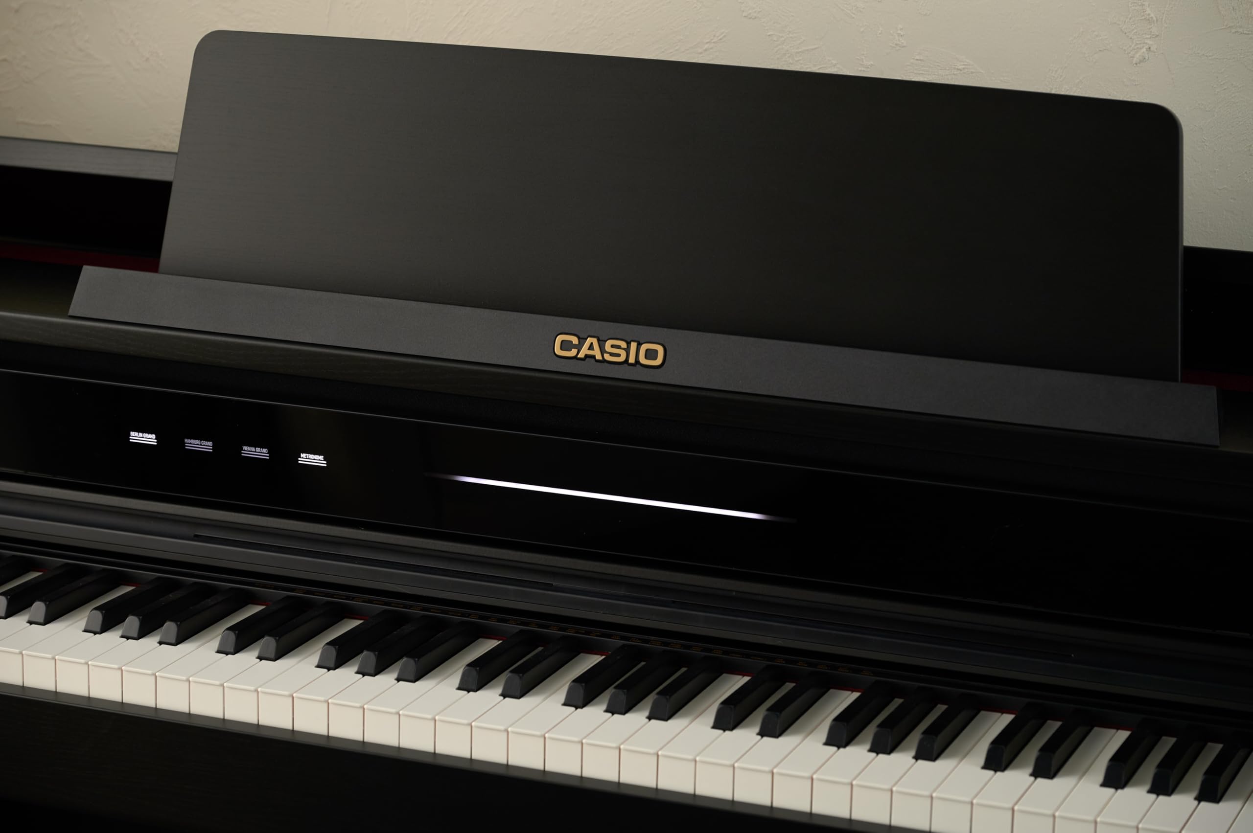 Casio Celviano AP-750 – 88-Key Digital Console Piano | Smart Hybrid Hammer Action Keyboard CELVIANO Edition | 39 Built In Tones | Black