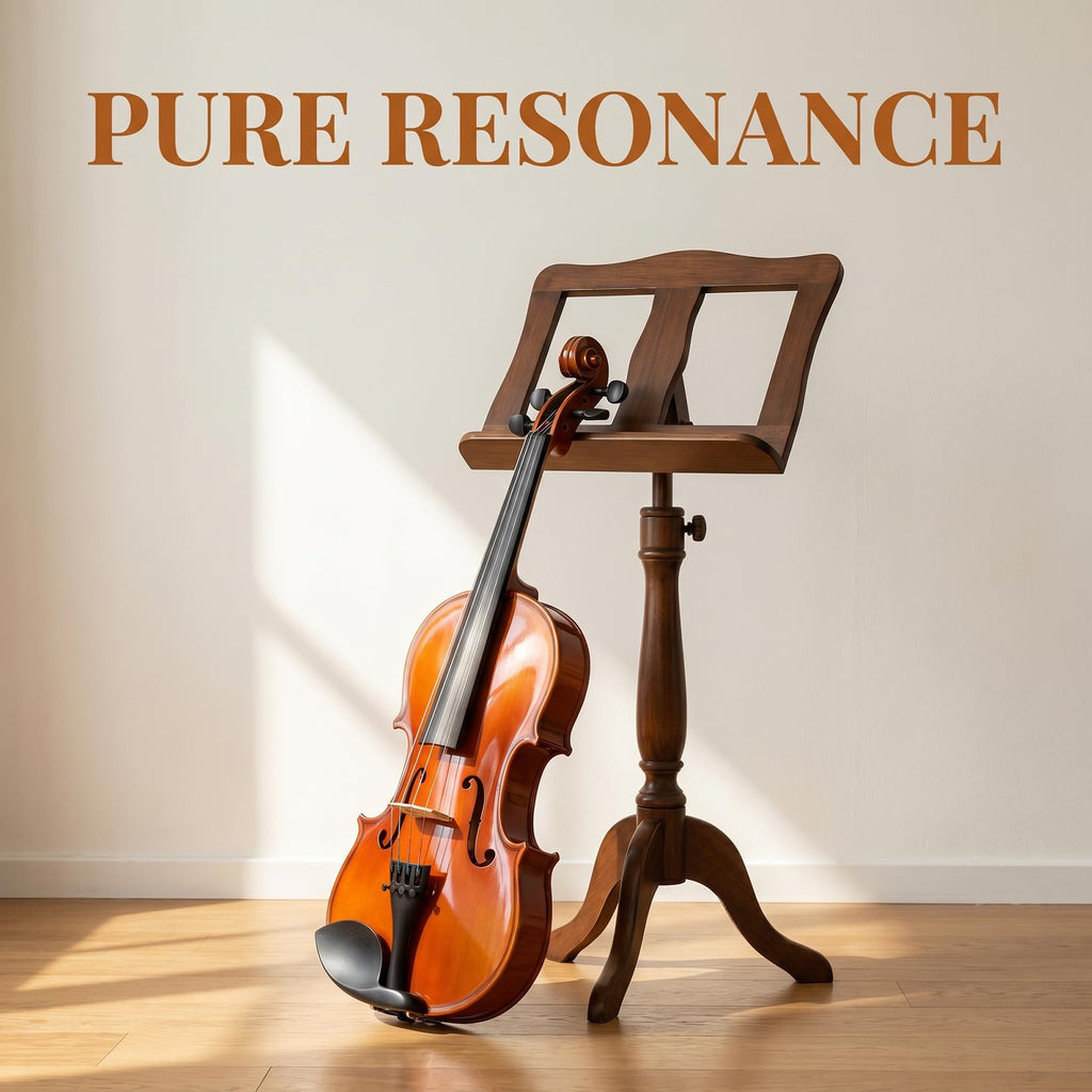 NANYI Size 1/2 beginner first violin Set for Kids, Solid Wood Acoustic Fiddle Kit with Hard Case, Bow, Rosin, Shoulder Rest, Tuner and Extra Strings