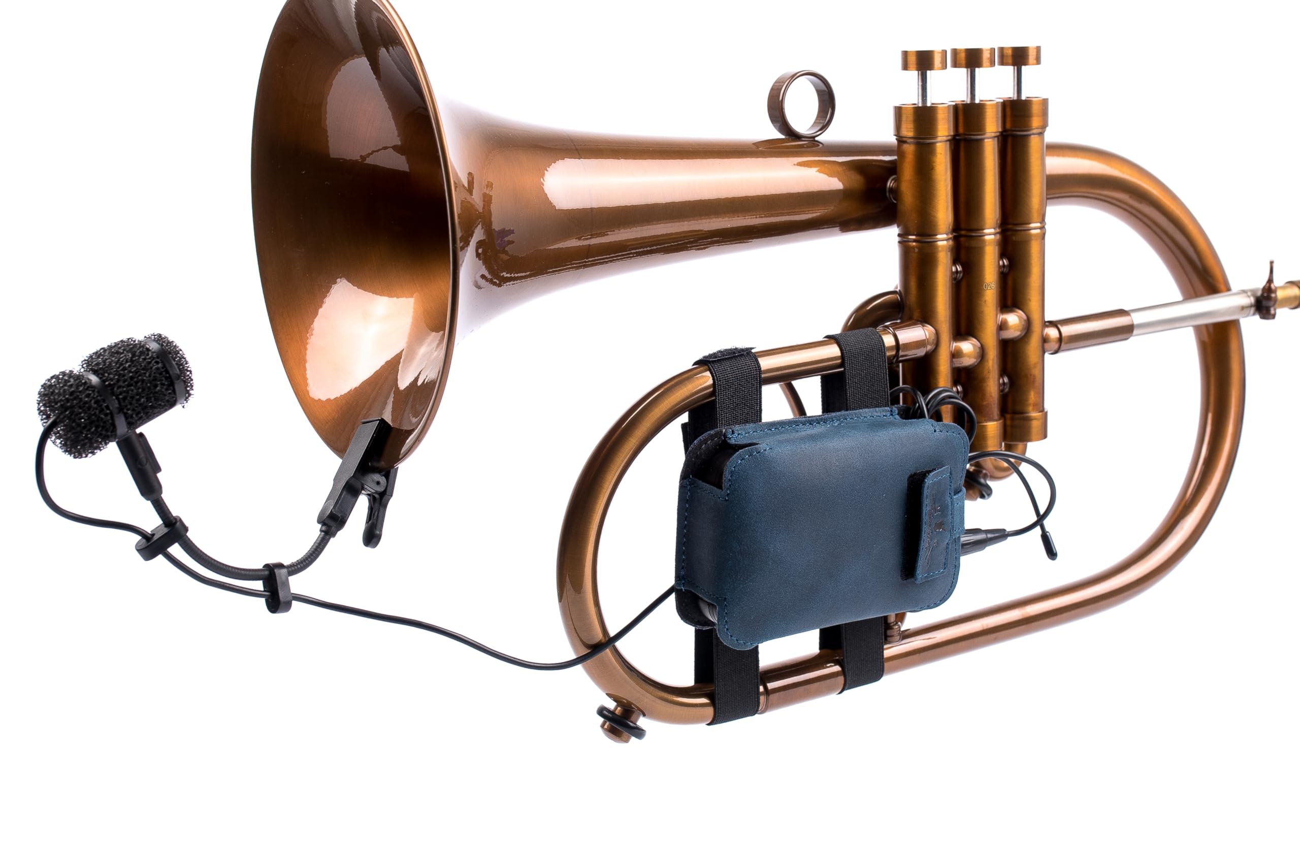 Trombone Mic Transmitter Pouch | Wireless Bodypack Holder for Stage, Studio & Live Performance