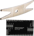 TOYANDONA Guitar Supplies Violin String Ruler Kit String Action Gauge Tool Violin Tool Ruler