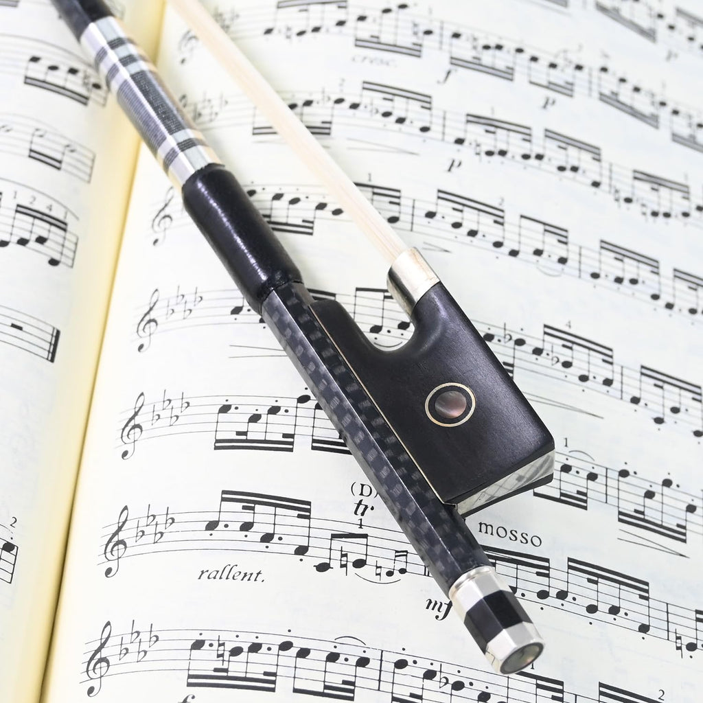 Brandnew Carbon Fiber VIOLIN BOW 4/4 Size Deep & Powerful Tone, Art No.106VB