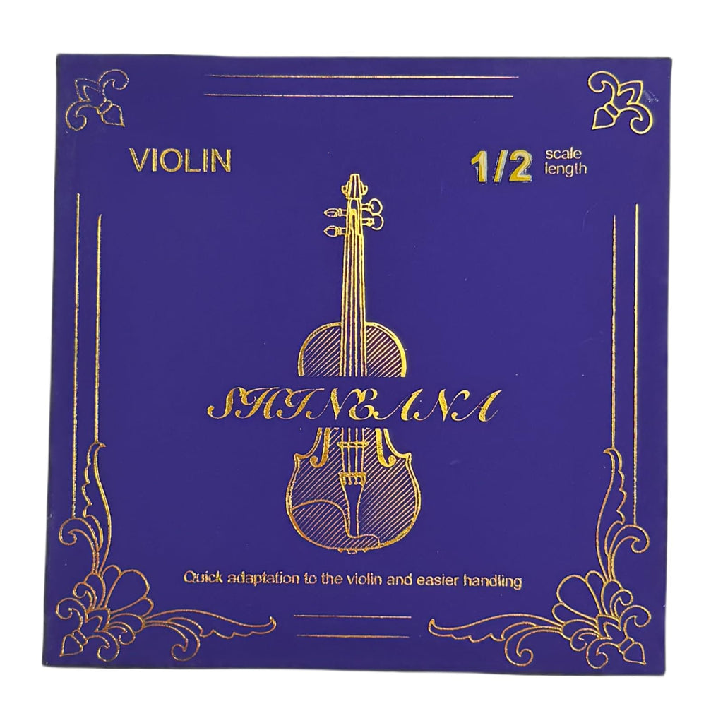 Violin Strings 4/4 Full Set, 4/4 Violin Strings Replacement,Long-Lasting Durability & Rich Tone - Handcrafted with Premium Materials- For All Levels (3/4 Scale)