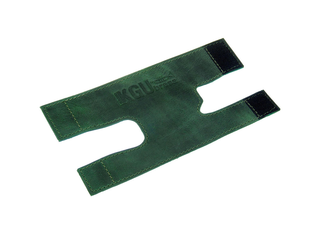 Trumpet valve guard by KGUBrass is the leather trumpet valve protector made of luxurious mild and thick material; use as protection from corrosion, scratches and stains (Marsala)