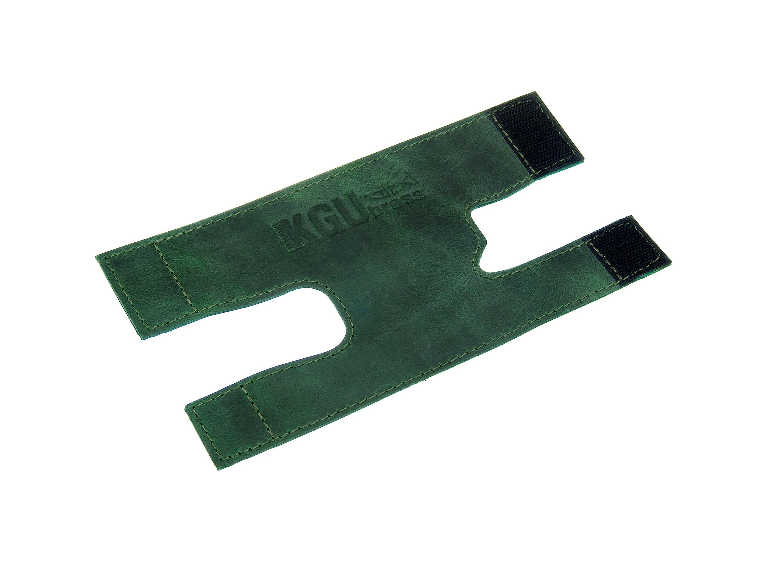 Trumpet valve guard by KGUBrass is the leather trumpet valve protector made of luxurious mild and thick material; use as protection from corrosion, scratches and stains (Marsala)