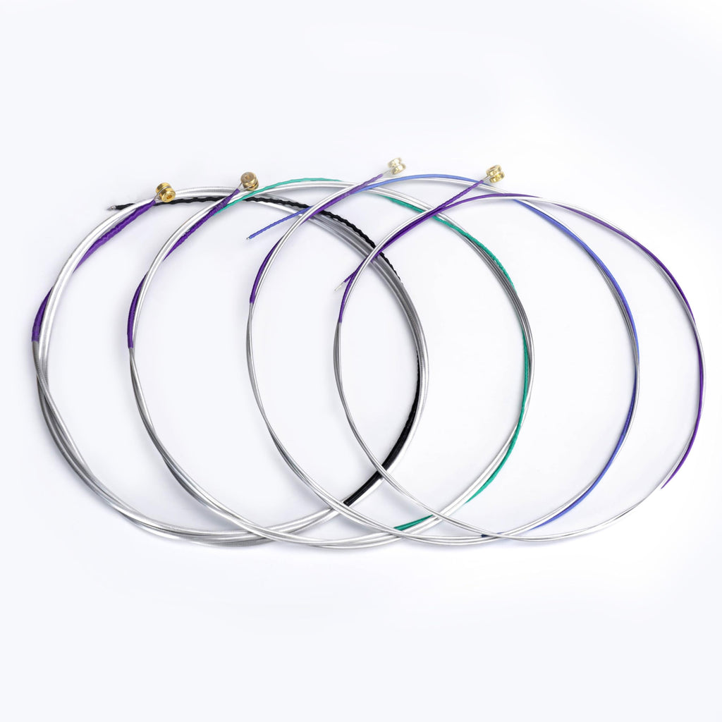 Alice Cello Strings 4/4 Full Set - Well Balanced & Deep-forceful Timbre, Steel Core with Alloy Winding, Cello Strings for 4/4 & 3/4 Size Cello (FullSet A D G and C)