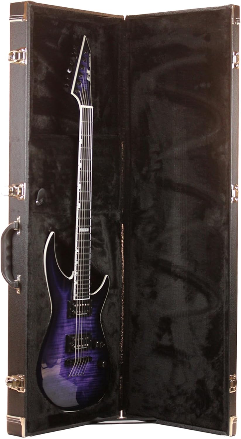 ESP E-II Horizon-III Electric Guitar with Case, Reindeer Blue