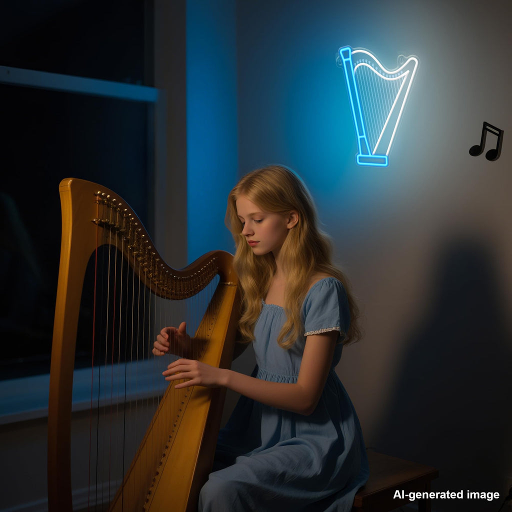 CoolGift Mart Acoustic Guitar Neon Light, Dimmable LED Guitar Neon Wall Sign USB Powered, Decorations for Bedroom Living Room Man Cave Music Studio, Gift for Guitar Players Guitarists Music Lovers