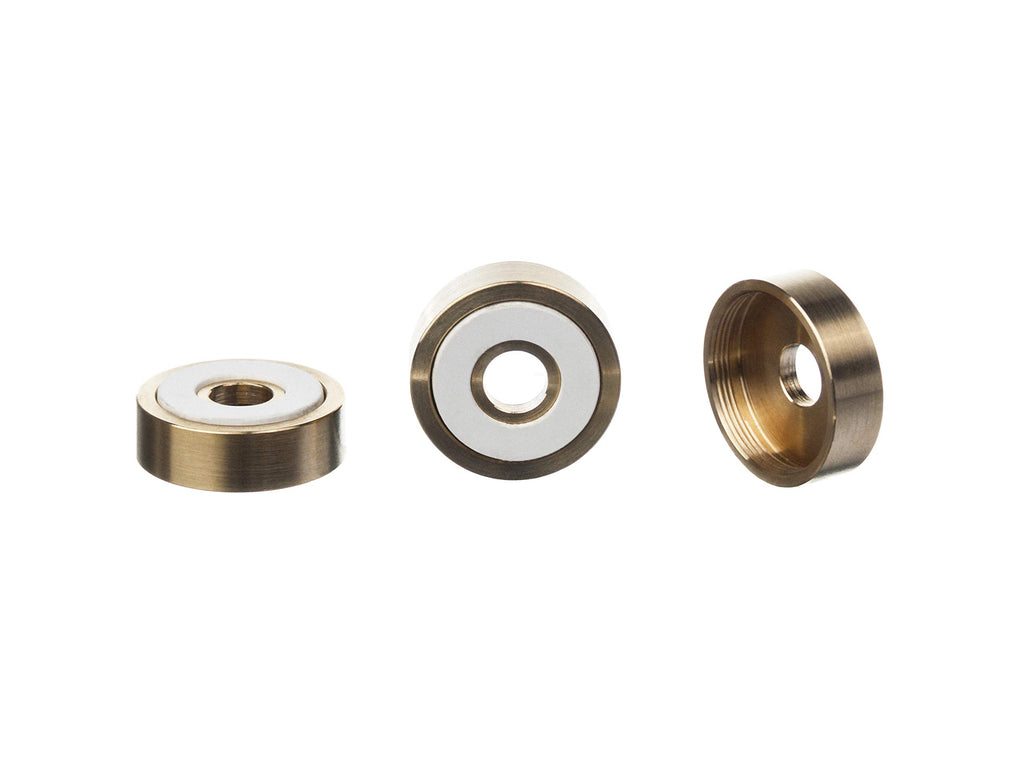 Trumpet Trim Kit for improving the sound. For all Bach Stradivarius Trumpet. Custom made KGUBrass (HEAVY, Antique Bronze Lacquer)