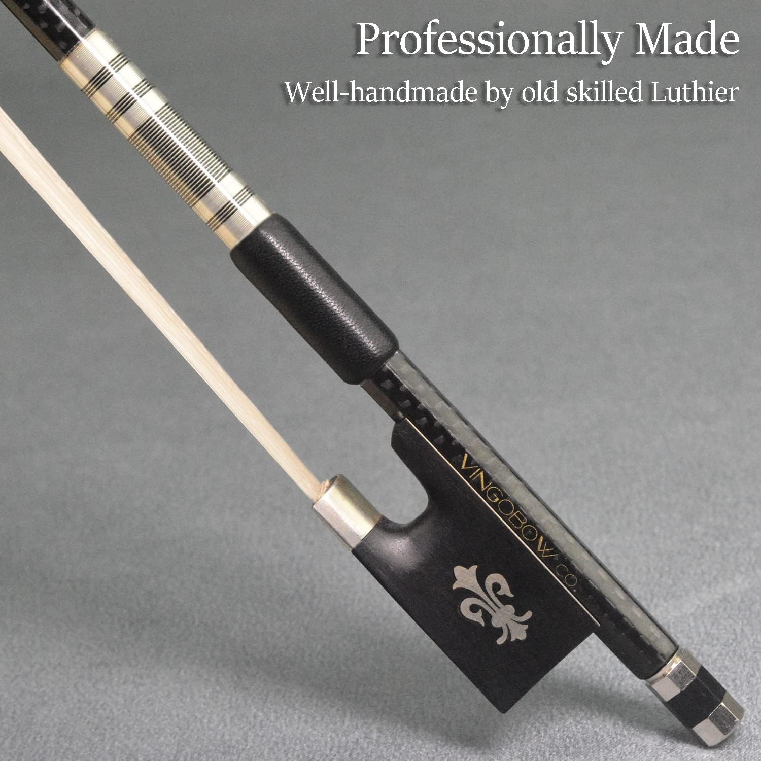 Brandnew Carbon Fiber VIOLIN BOW 4/4 Size Deep & Powerful Tone, Art No.106VB