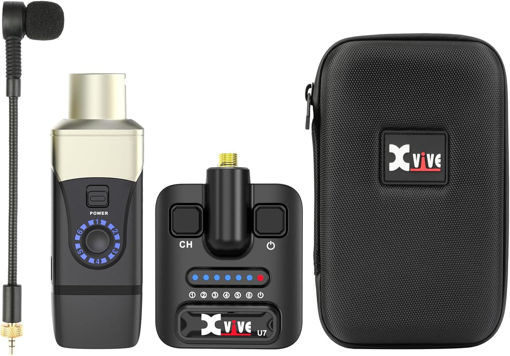 Xvive U9 Violin Wireless System with 2.4GHz Transmitter and Receiver