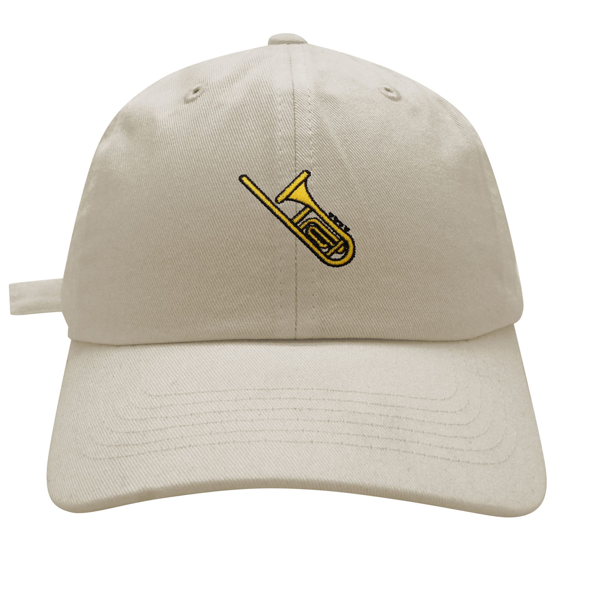 JPAK Trombone Baseball Cap Embroidered Cotton Dad Hat - Cute