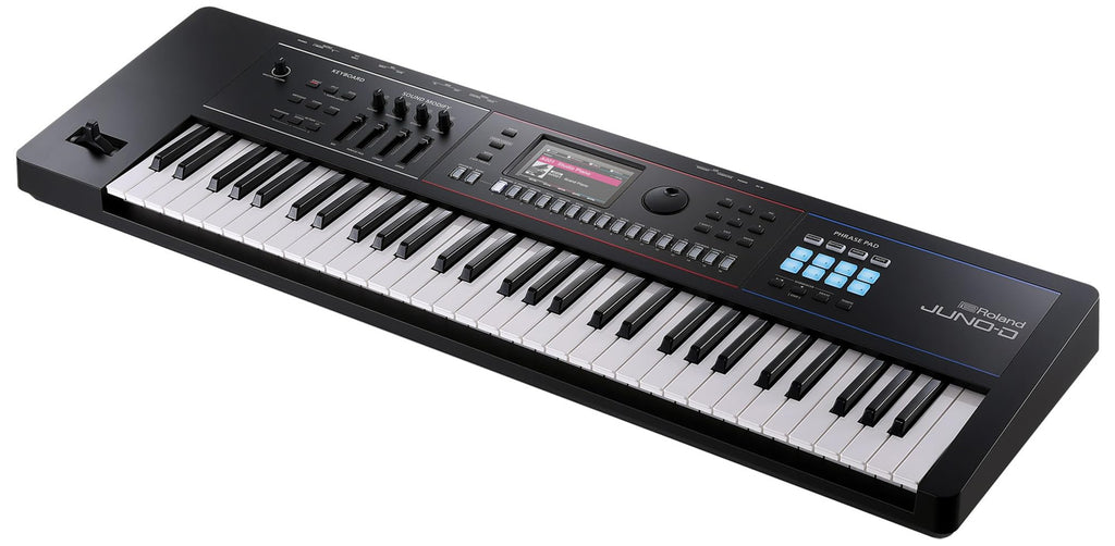 Roland JUNO-D8 Synthesizer Bundle with Adjustable Stand, Bench, Sustain Pedal, Cover, Austin Bazaar Instructional Video, and Polishing Cloth