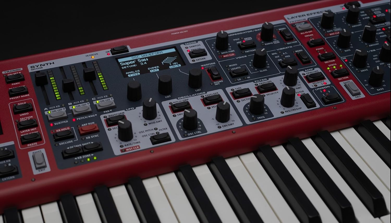 Nord Stage 4 Compact 73-Key Semi-Weighted Keyboard