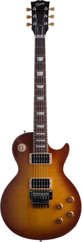 Gibson Les Paul Axcess Standard Electric Guitar, Floyd Rose, Ice Tea