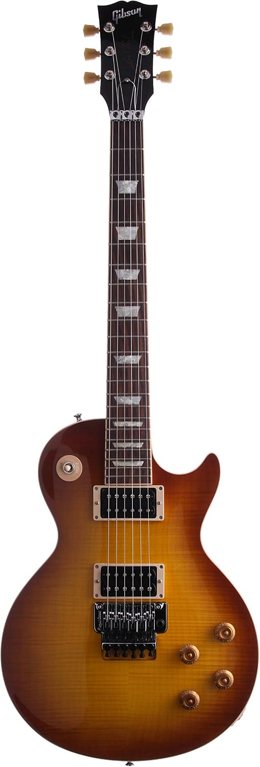 Gibson Les Paul Axcess Standard Electric Guitar, Floyd Rose, Ice Tea
