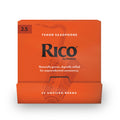 Rico Organic Tenor Saxophone Reeds, Strength 2.5, Pack of 25