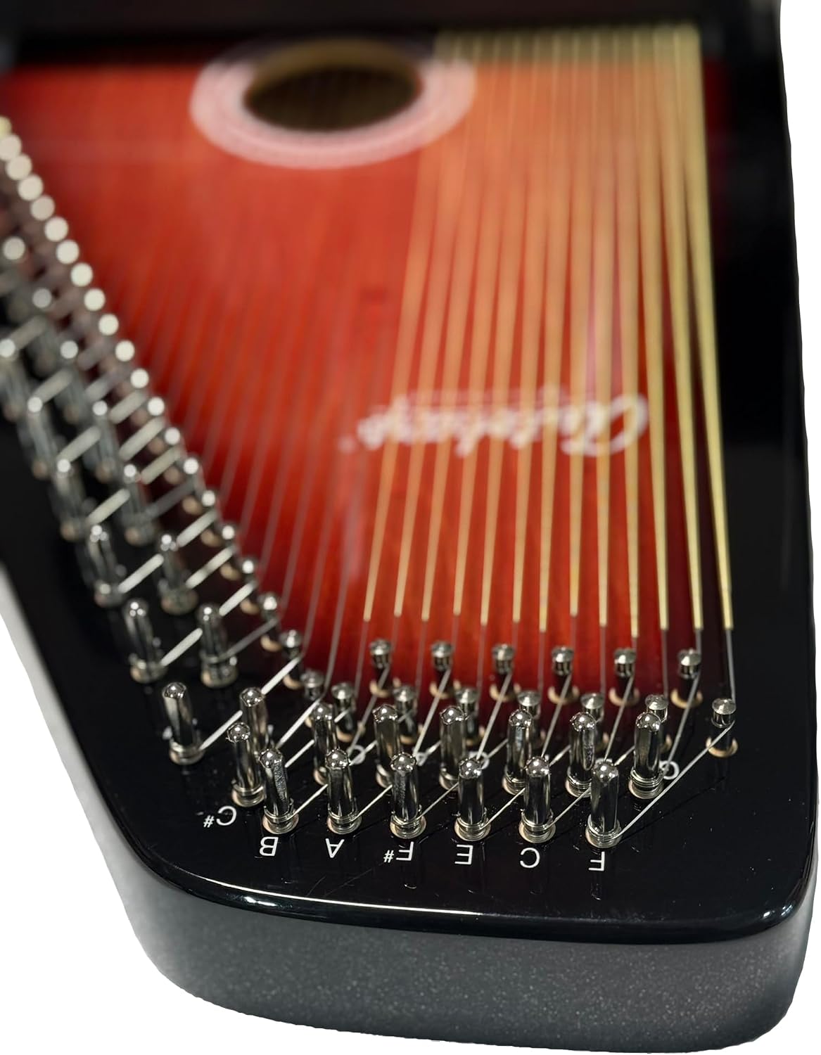 Oscar Schmidt OS21C 21 Chord Classic Autoharp with Instrument Alley AC445 Padded Gig Bag, Tuner, Polish, Tool, Picks Bundle Package
