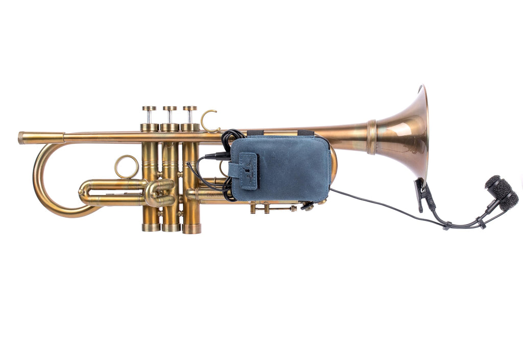 Trombone Mic Transmitter Pouch | Wireless Bodypack Holder for Stage, Studio & Live Performance