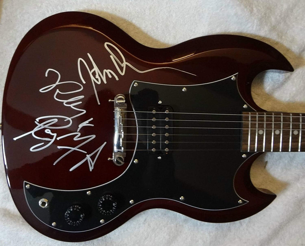 Signed The Doors Autographed SG Guitar Gibson All 3 w/Pics JSA LOA # X59709