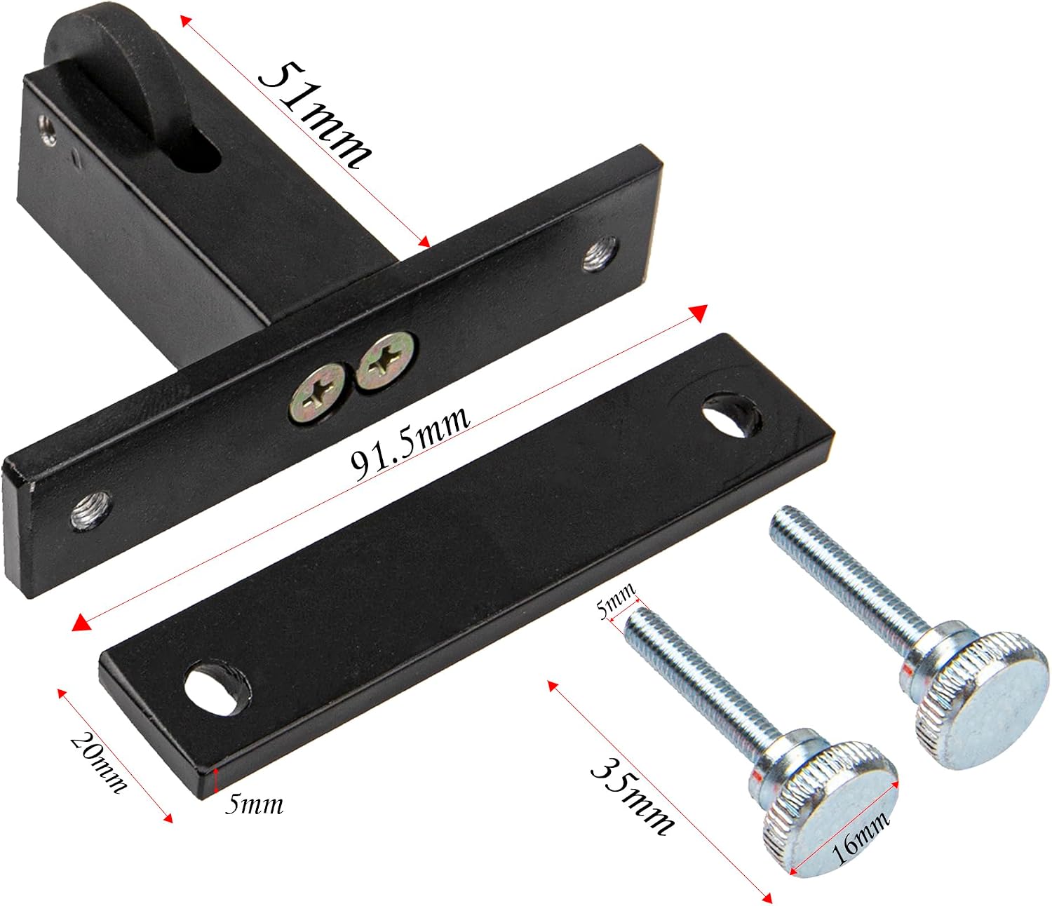 1Pcs Yootones Violin Bridge Fitting Tool Violin Metal Bridge Holder Compatible with Adjustable Violins Luthier Tool (Black)