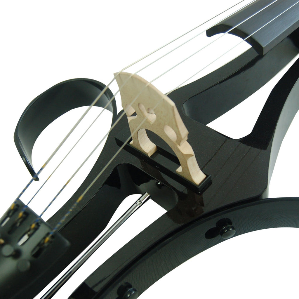 Aliyes Handmade Professional Solid Wood Electric Cello 4/4 Full Size Silent Electric Cello-Soul