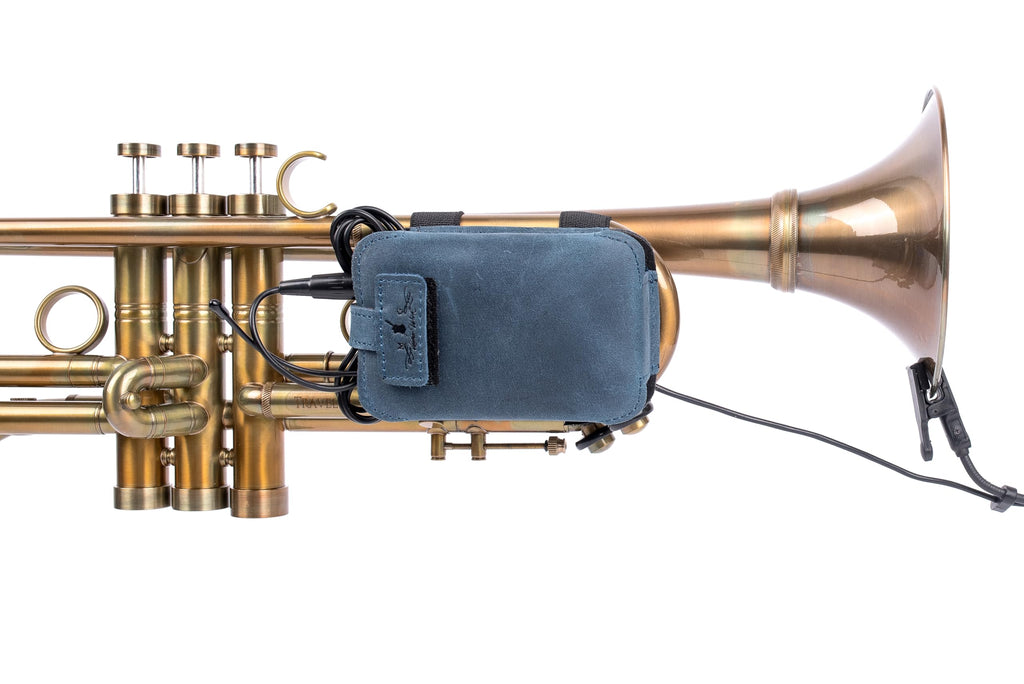 Trombone Mic Transmitter Pouch | Wireless Bodypack Holder for Stage, Studio & Live Performance