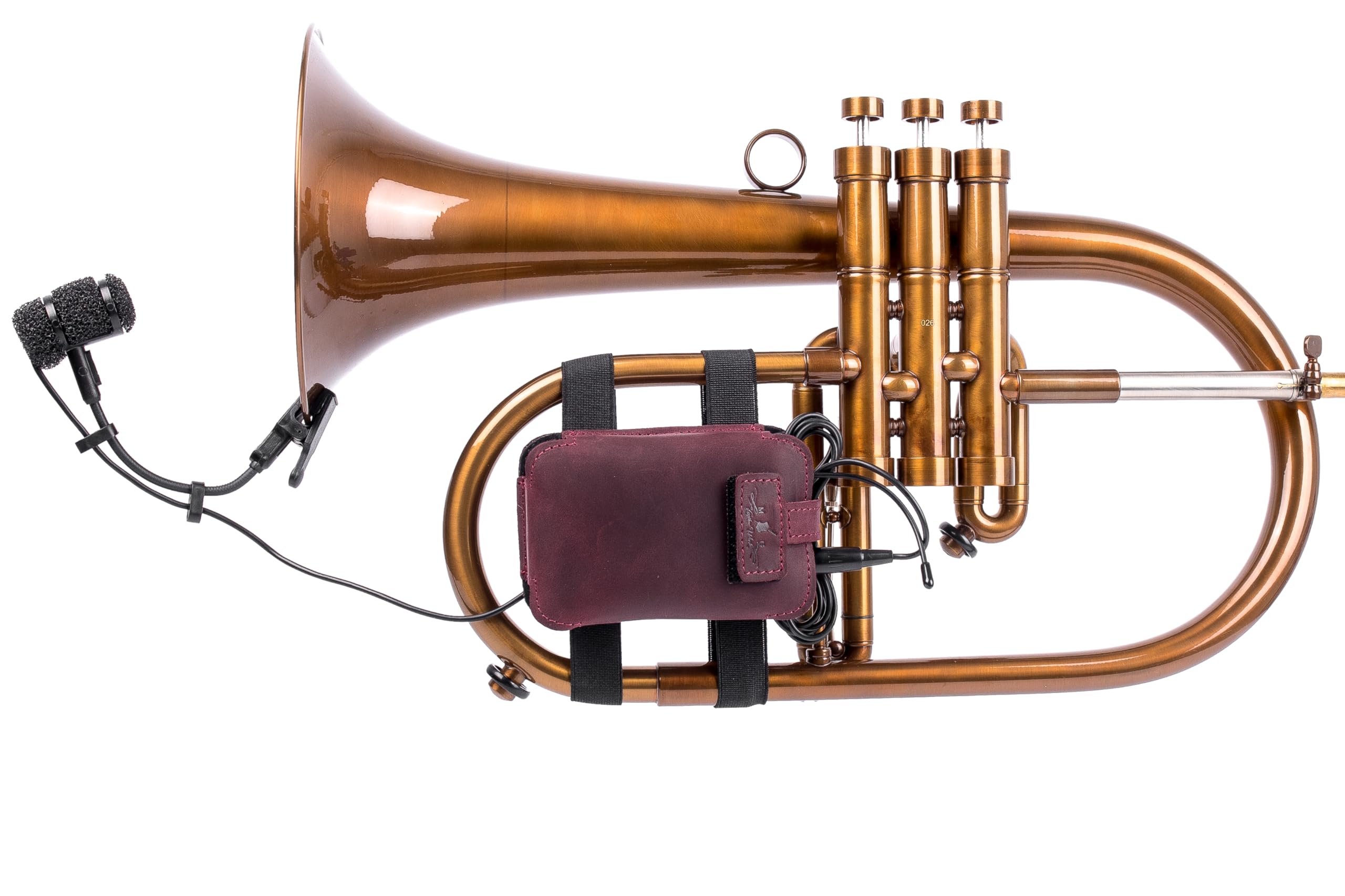 Trombone Mic Transmitter Pouch | Wireless Bodypack Holder for Stage, Studio & Live Performance