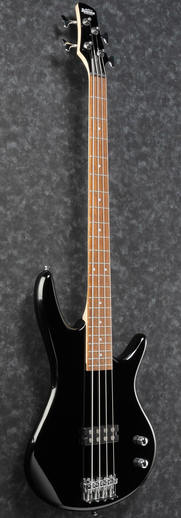 Ibanez GSR205B SR Gio 5-String Bass Guitar - Walnut Flat Bundle with Gig Bag, Tuner, Strap, Cable, Austin Bazaar Instructional DVD, and Polishing Cloth