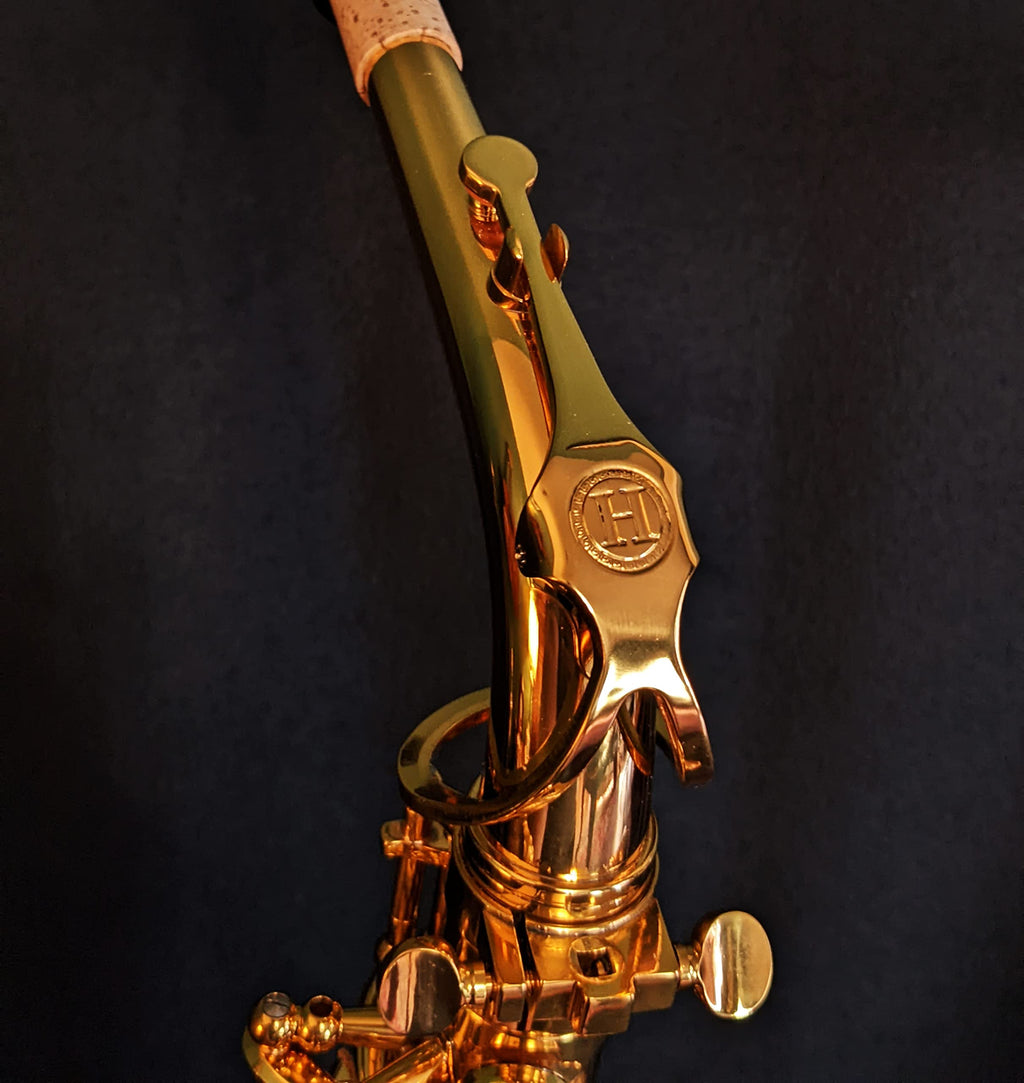 Saxophone Herche Superior Alto Saxophone X3 | Professional Instruments for All Levels | High F# Key | Educator Approved & Service Plan