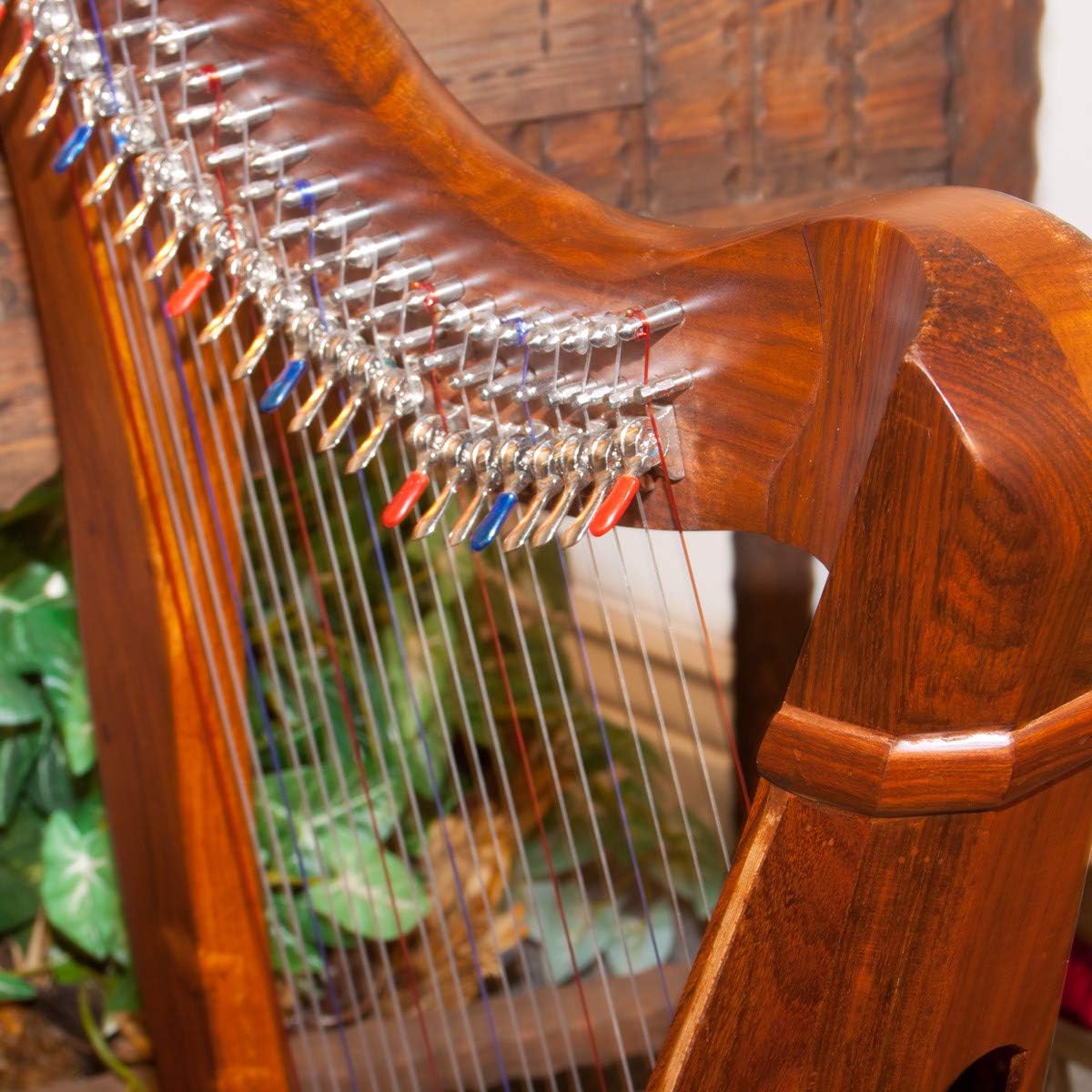 Roosebeck 22-String 5-Panel Heather Harp w/Chelby Levers