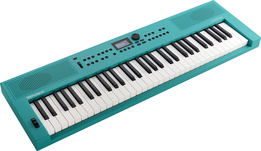 Roland GO:KEYS 3 Music Creation Keyboard | 61-Note Keyboard | Built-In Stereo Speakers | Bluetooth Audio/MIDI Support for Music Streaming - Dark Red