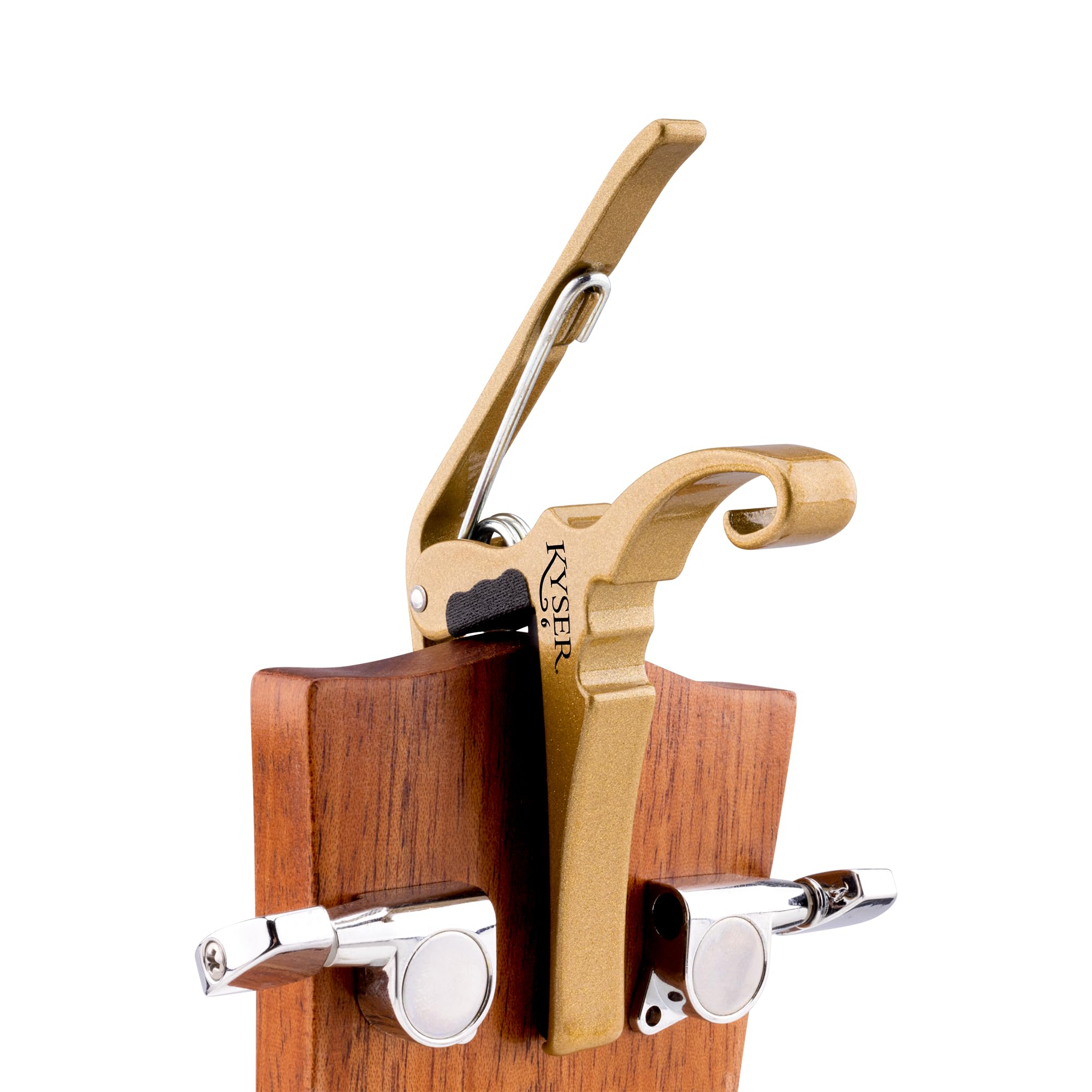 Kyser Quick-Change Guitar Capo for 6-string acoustic guitars, Black, KG6BA