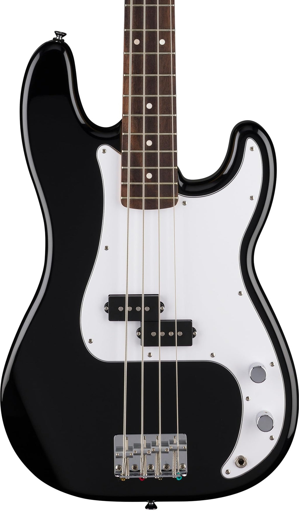 Fender Standard Jazz Bass - Olympic White Bundle with Strap, Guitar Cleaning Kit and Austin Bazaar Instructional Video