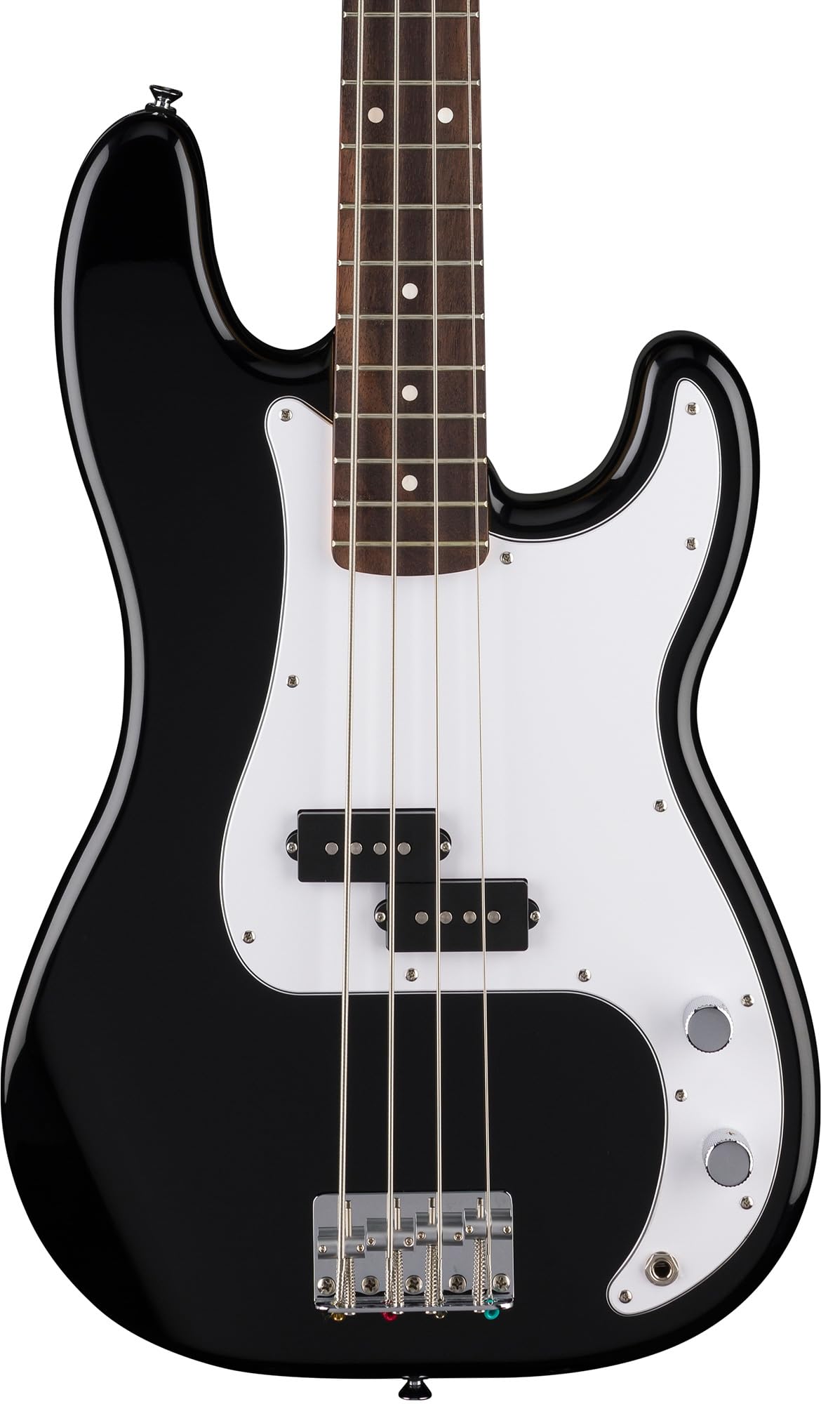 Fender Standard Jazz Bass - Olympic White Bundle with Strap, Guitar Cleaning Kit and Austin Bazaar Instructional Video