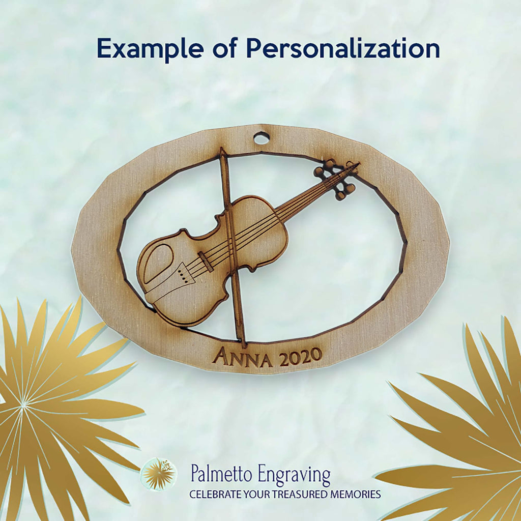 Personalized Cello Ornament, Orchestra Gift, Cello Christmas Tree Decorations, Musician Gifts for Men and Women