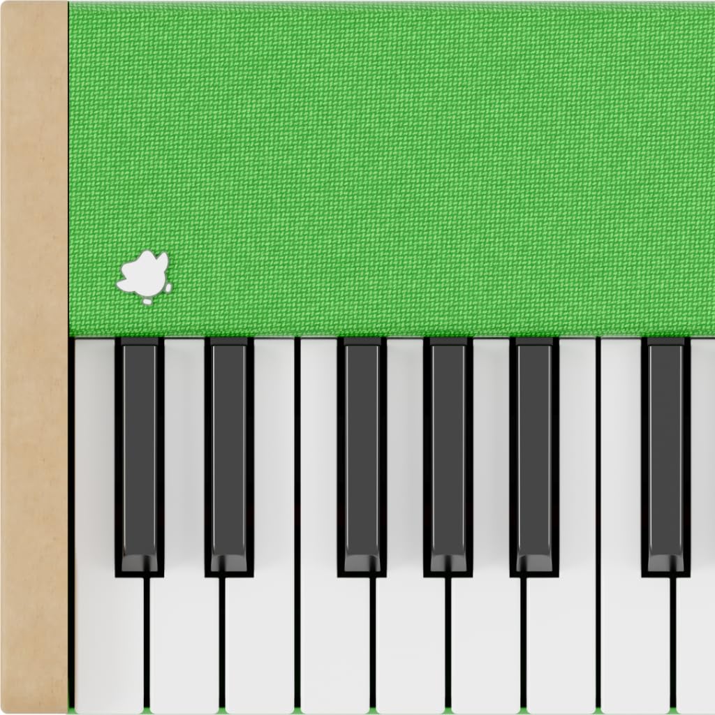 Loog digital piano - portable keyboard for beginners with musician grade sound, MIDI over USB-C rechargeable musical educational instrument