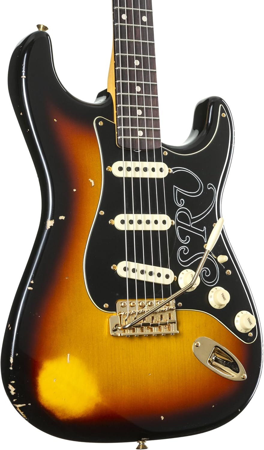 Fender Custom Shop Stevie Ray Vaughan Signature Stratocaster - 3-tone Sunburst, Relic
