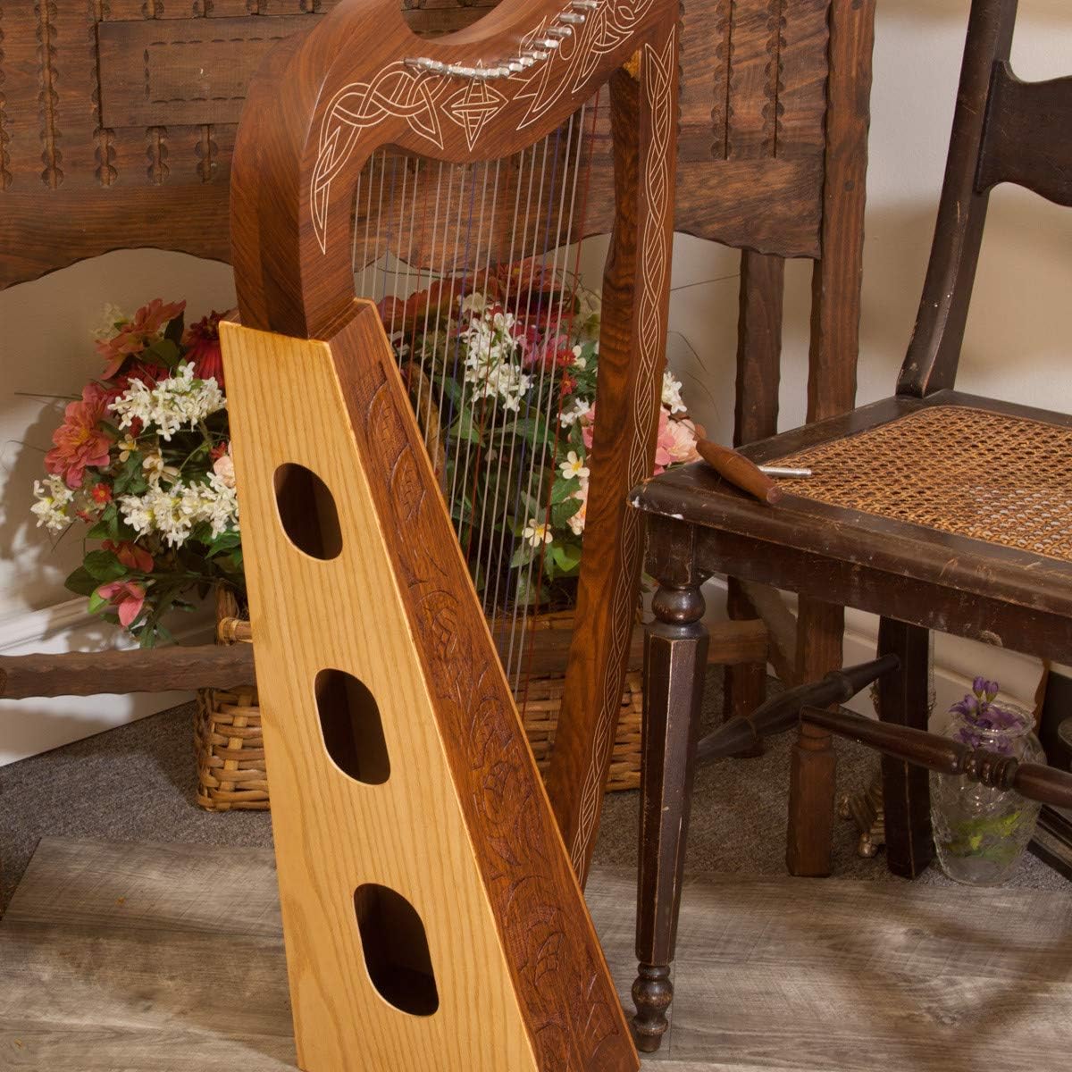 Roosebeck 22-String Heather Harp w/Chelby Levers + Learn to Play Book