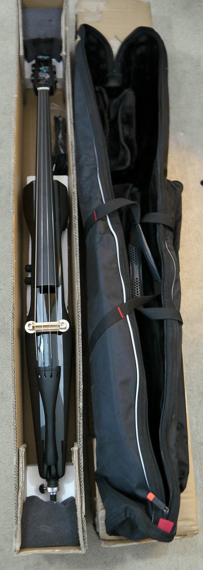Stagg ECL 4/4 WH Cello - Electric