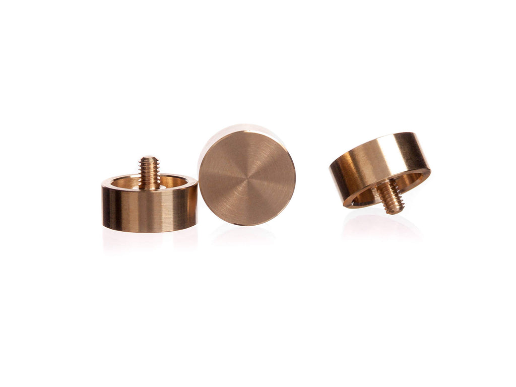 Trumpet Trim Kit for improving the sound. For all Bach Stradivarius Trumpet. Custom made KGUBrass (HEAVY, Antique Bronze Lacquer)